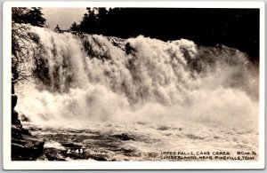 Upper Falls Cane Creek Cumberland Pikeville California Real Photo RPPC Postcard