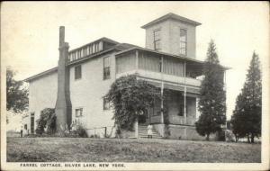 Silver Lake NY Farrel Cottage c1920s Postcard