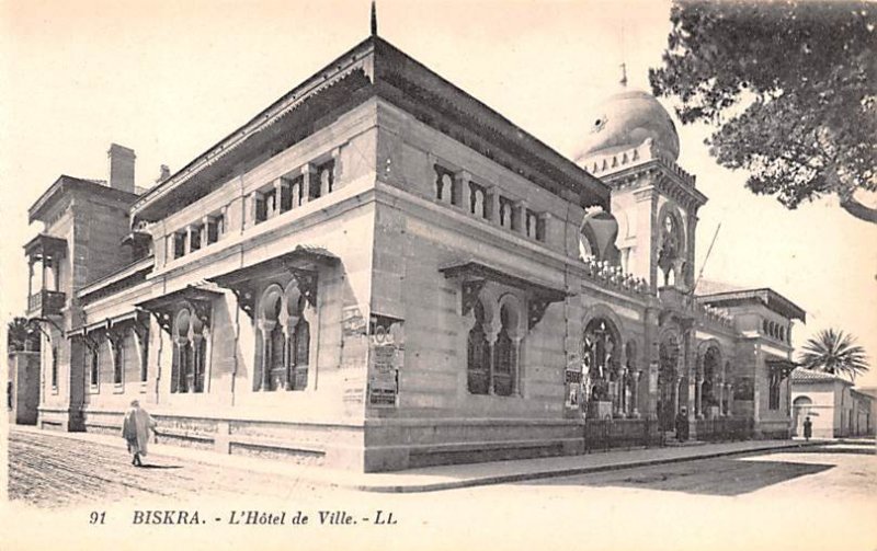 L'Hotel de Ville Biskra Algeria Unused 