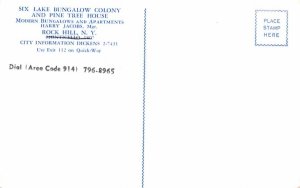 Six Lake Bungalow Colony Rock Hill, New York