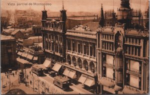 Uruguay Vista Parcial de Montevideo Vintage Postcard C132