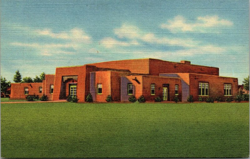Vtg Student Union Building Albuquerque University of New Mexico NM Postcard