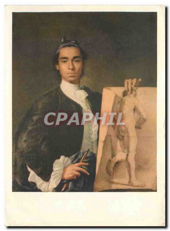 Postcard Modern Painting Spanish Luis Melendez 1716 1780 Louvre Museum
