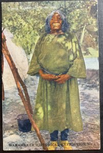 Mint USA PPC Picture Postcard Native American Indian Wanamaker Young Crane 85 Ye