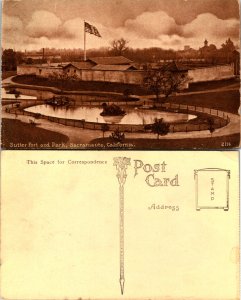 Sutter Fort and Park, Sacramento, California (11160)