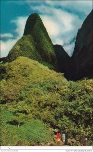 Hawaii Maui The Needle In Iao Valley Near Wailuku