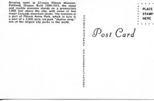 OR - Portland. Pittock Mansion Drawing Room