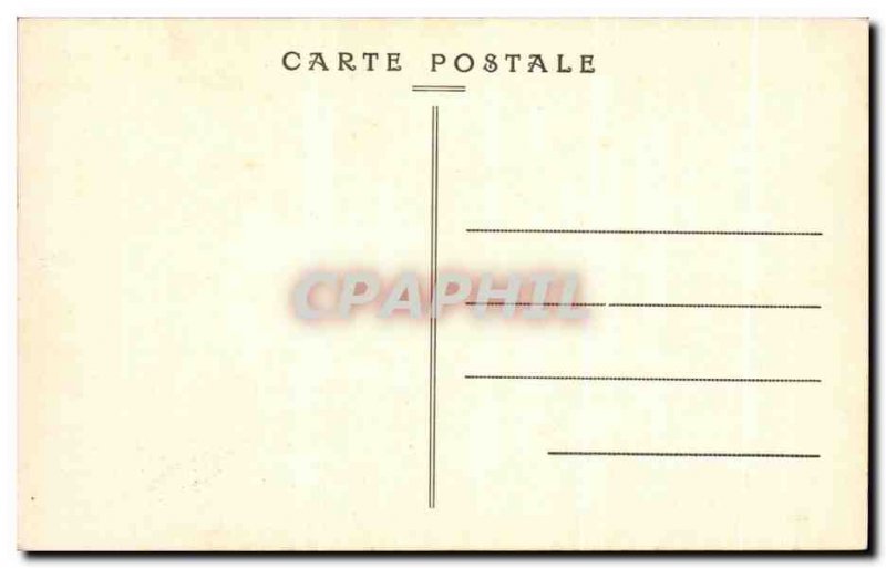 Old Postcard Paris Basilique du Sacre Coeur in Montmartre Gardens