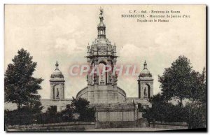 Old Postcard Bonsecours Monument Jeanne D & # 39Arc Facade on set