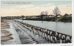 View from Louise Bridge , CAGARY , Alberta , Canada , 00-10s