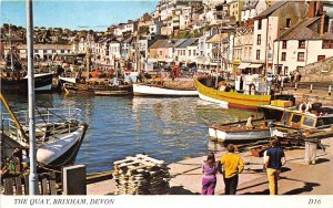 US63 UK England Devon Brixham quay