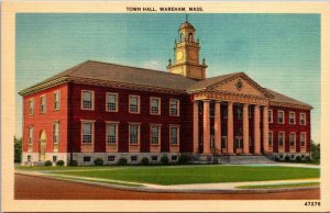 Massachusetts Wareham Town Hall