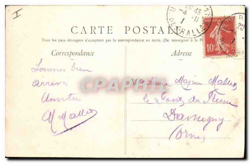 Old Postcard Paris Fountain Carpeaux