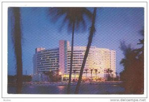 The fabulous new Fontainebleau Hotel, Miami Beach,  Florida,  40-60s