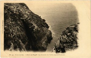 CPA La Pointe du Raz - L'Enfer de Plogoff - La Cheminee du Diable (1033156)