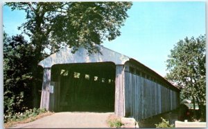 Postcard - Eldean Bridge - Troy, Ohio