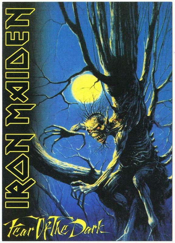 Postcard of Iron Maiden Fear of the Dark