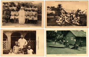 CAMEROUN CAMEROON ETHNIC TYPES indigenes 35 CPA pre-1940