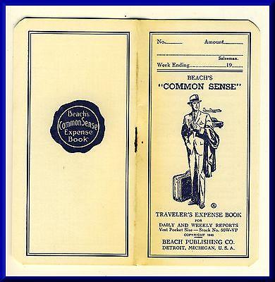 Vintage Beach's Common Sense Traveler's Expense Book, 1...