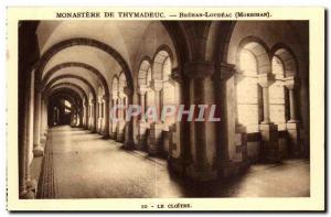 Old Postcard From Monastery Thymadeuc Loundeac Brehan (Morbihan)