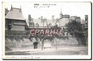 Postcard Old Paris Musee de Cluny