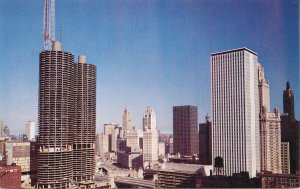 United States Chicago Illinois skyline aerial view