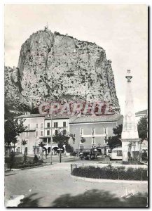 Postcard Modern Castellane B A The rock and the place