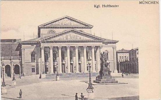 Germany Muenchen Kgl Hoftheater