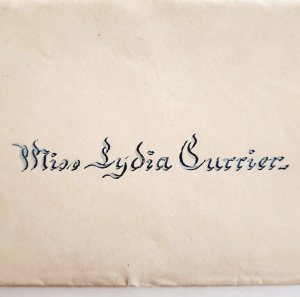 Wedding Invitation 1889 Victorian Embossed Card Original Envelope Ohio PCBG5E