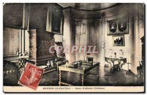 Brienne le Chateau Old Postcard d & # 39attente Salon (castle)