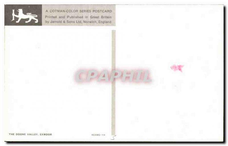 Modern Postcard The doone Valley Exmoor