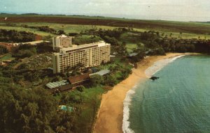Vintage Postcard 1910's Kauai Surf Kalapaki Beach Surf-Washed Sand Hawaii HI
