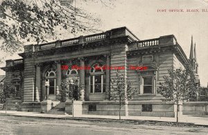 IL, Elgin, Illinois, Post Office Building, Exterior View, 1911 PM