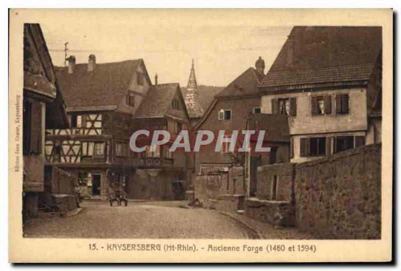 Old Postcard Kaysersberg Ht Rhine Old Forge