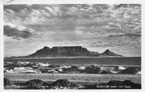 RPPC EVEN TIDE OVER THE CAPE SOUTH AFRICA REAL PHOTO POSTCARD