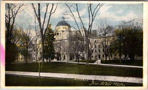 Postcard SCHOOL SCENE Ann Arbor Michigan MI AM1441