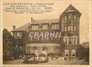 Modern Postcard the Polyglot Pension Family Hotel Restaurant Namur