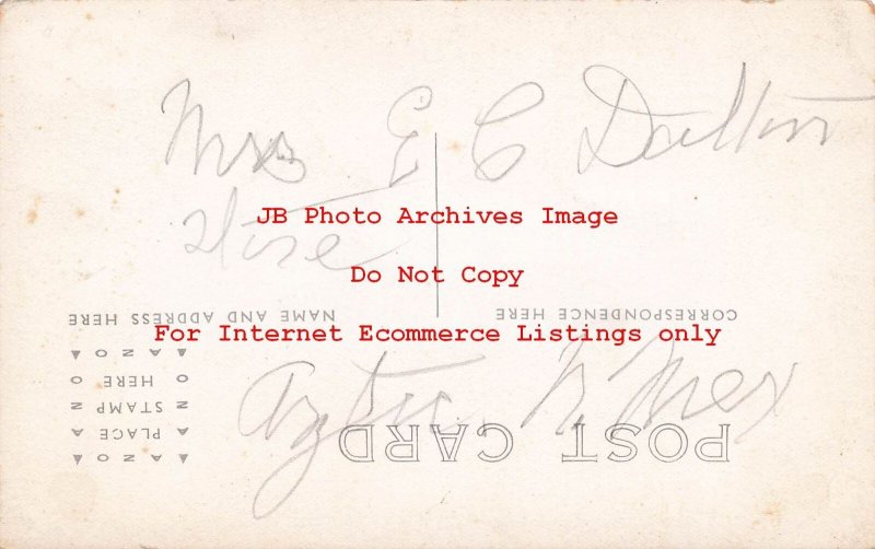 NM, Aztec, New Mexico, RPPC, Ella C Dalton Bakery & Confectionery Store