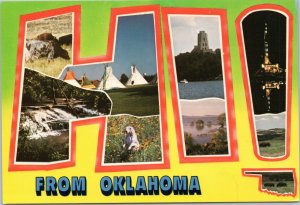 postcard Hi! From Oklahoma