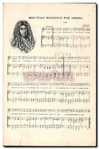 Postcard Old Wood thick redouble your shadow