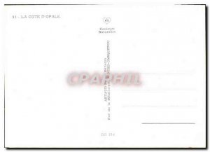 Modern Postcard The twilight in Cote d'Opale