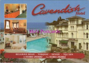 Devon Postcard - Torquay, Cavendish Hotel, Belgrave Road RR20756