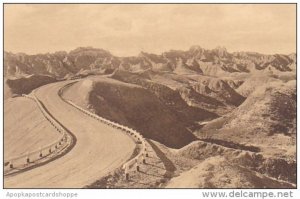 Dillon Pass The Badlands Nat Monument South Dakota Albertype