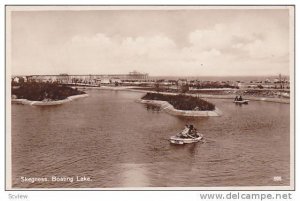 RP, Boating Lake, Skegness (Lancashire), England, UK, 1920-1940s