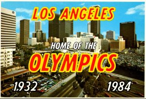 Los Angeles Home Of The Olympics 1932 & 1984