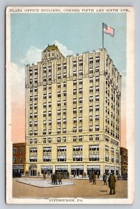 Plaza Office Building Pittsburgh Pennsylvania Antique Unposted Postcard