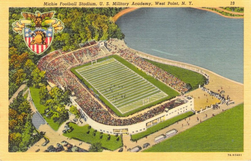 Michie Football Stadium U.S. Military Academy West Point NY New York Linen PC