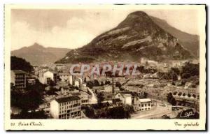 Old Postcard Saint Claude Vue Generale