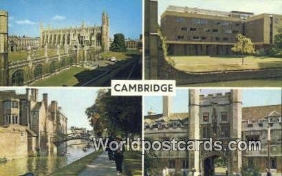 King's College Chapel Cambridge UK, England, Great Britain 1971 