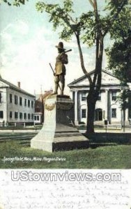 Miles Morgan Statue - Springfield, Massachusetts MA  